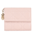 Christian Dior Lady Dior Compact Wallet, front view